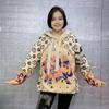 Luxurious Mink Velvet Hooded Sweatshirt for Women - Autumn/Winter Loose Slimming Knit Sweater 