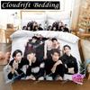 KinnPorsche Bedding Set Single Twin Full Queen King Size Bed Set Aldult Boy Bedroom Duvetcover Sets 3D Print Anime bed sheet set