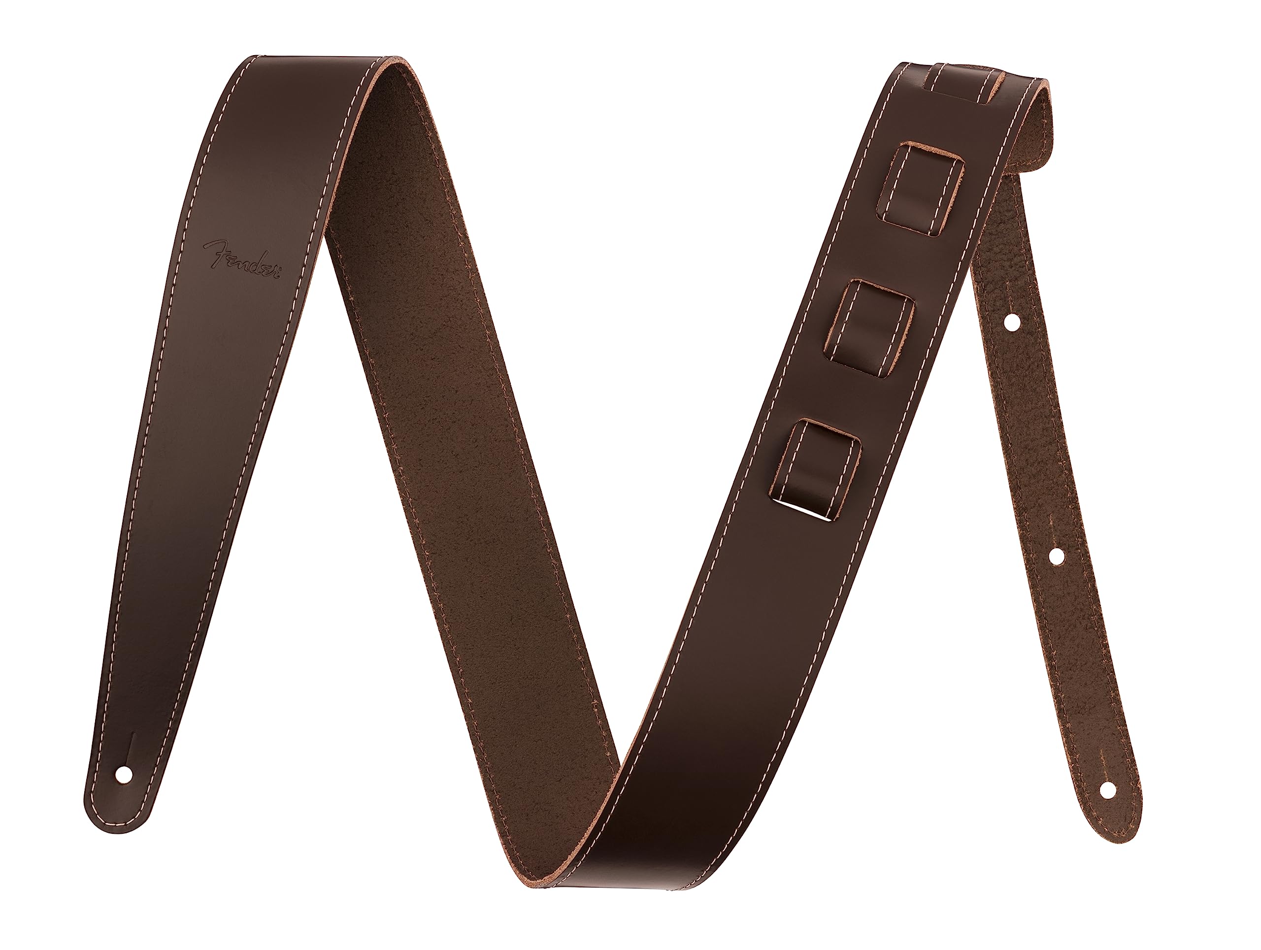 

FenderEssentials Leather Strap Brown [Guitar Strap]