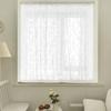 Exhaust-free Lace Curtain Finished Products Wear Rod European Tianchen White Yarn Curtain Door Curtain Bedroom Bay Window Gauze