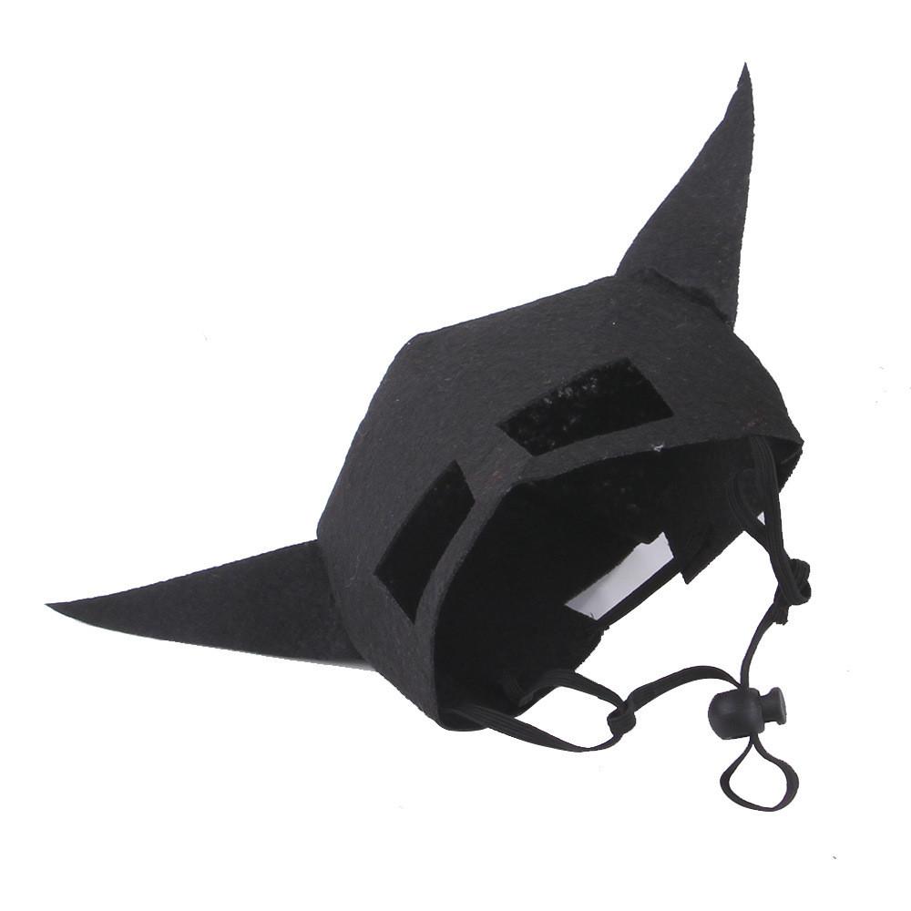 2023 New Pet Funny Cat Mask Costume Accessory For Halloween With Bat Design