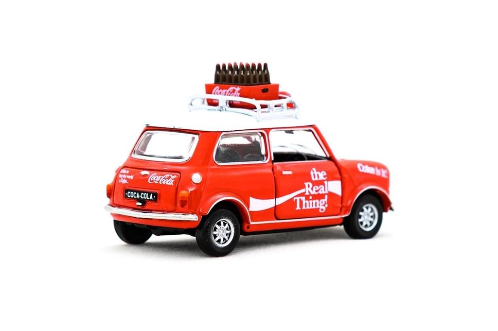 Tiny City Scale Mini Cooper Mk 1 Diecast Car 1/50 Coca-Cola