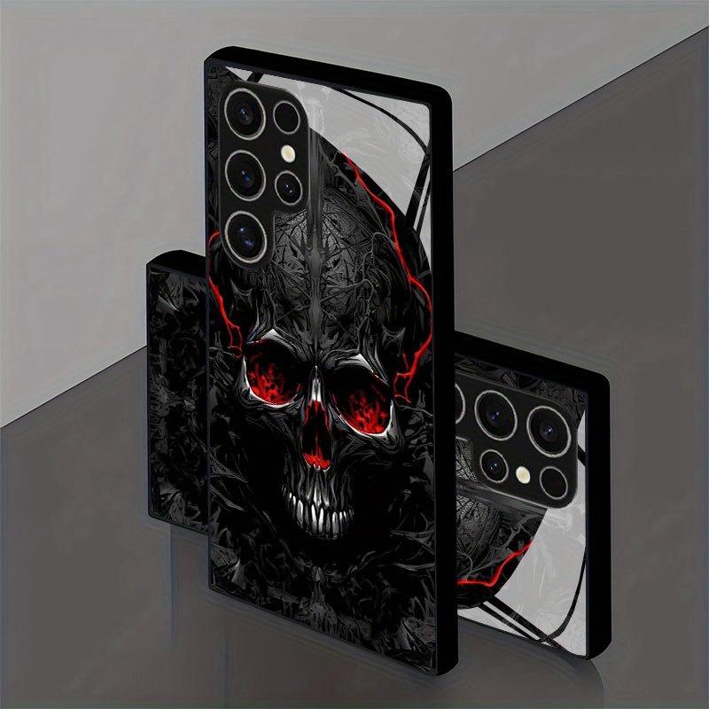Design vzoru Dark Skull Art je vhodný pro kryt S26ULTRA S25 S24 S24PLUS S23 S22 S21PROS20+ NOTE10 NOTE20 A36 A55