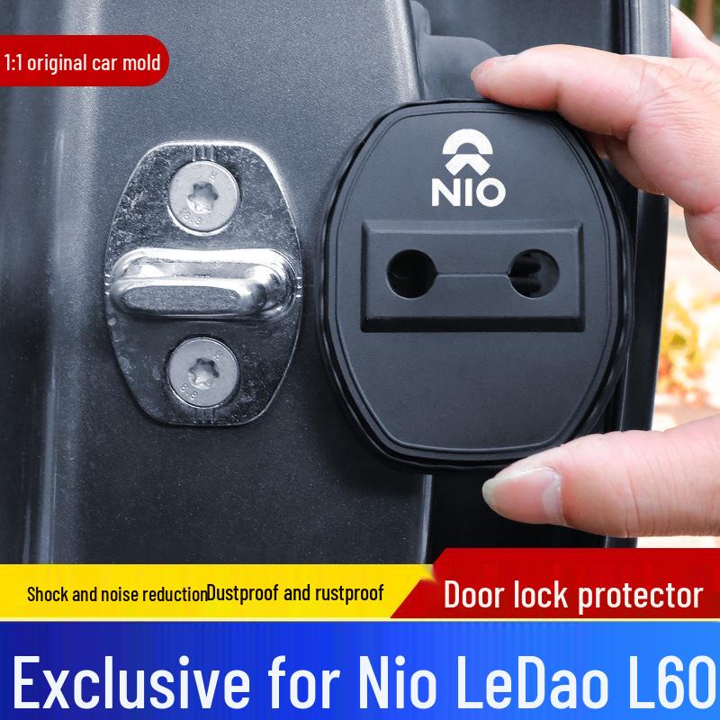 Nio LeDao L60 Anti-Rust Silicone Door Lock Cover: Dustproof, Shock-Absorbing Protector