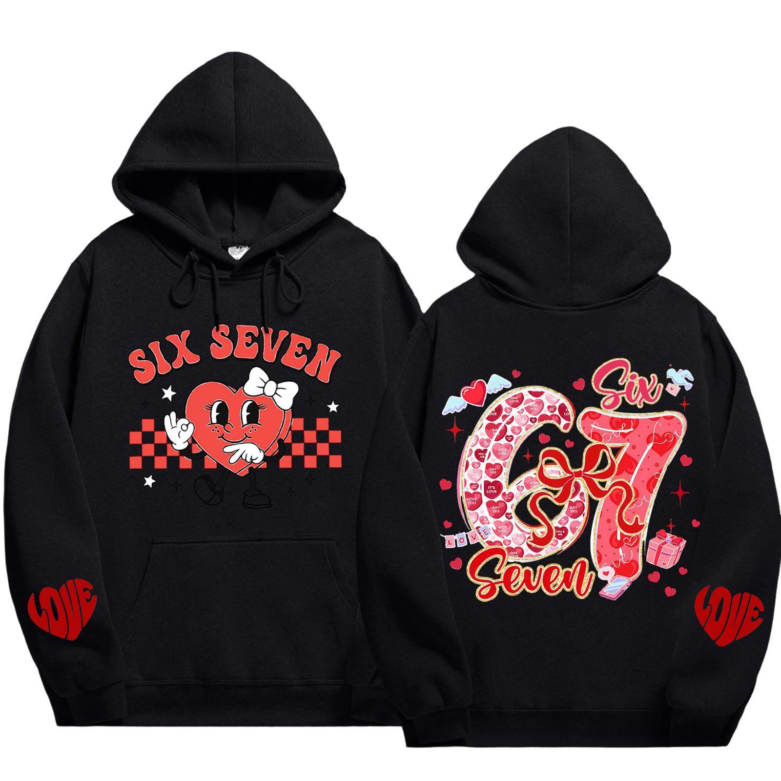 Women s Fashionable Casual Long,Sleeved Hooded Sweatshirt XL чёрный