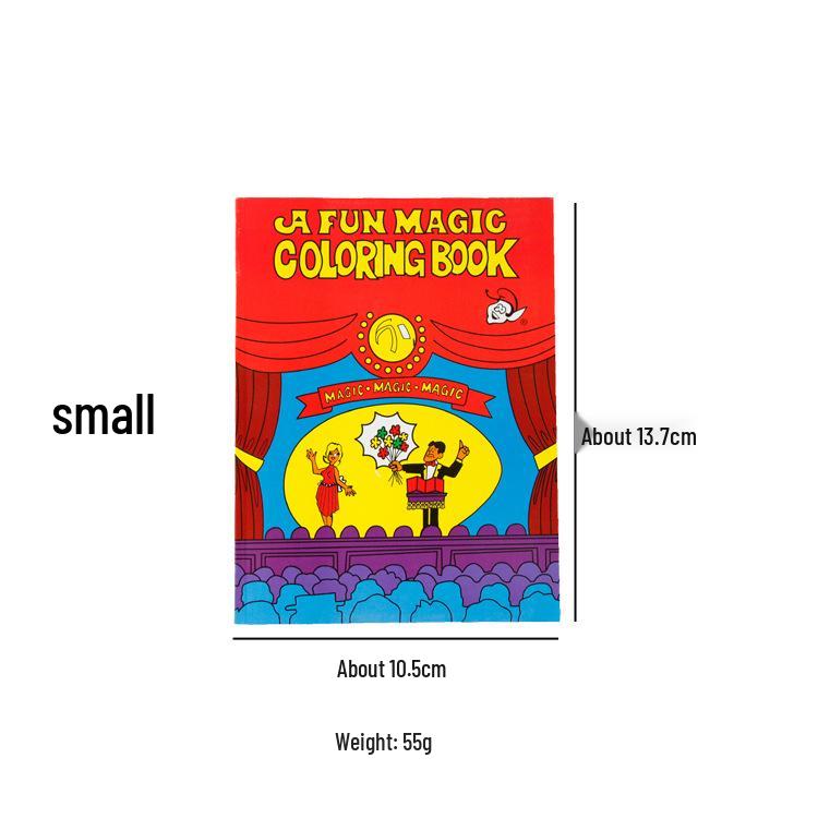 Magic Color-Changing Cartoon Animation Book Toy - Creative Novelty Gift for Students