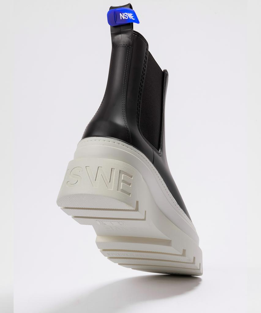 Nswe Vlocker Chelsea Rain Boots 7Cm (Sten Black) - Nsw102Sl