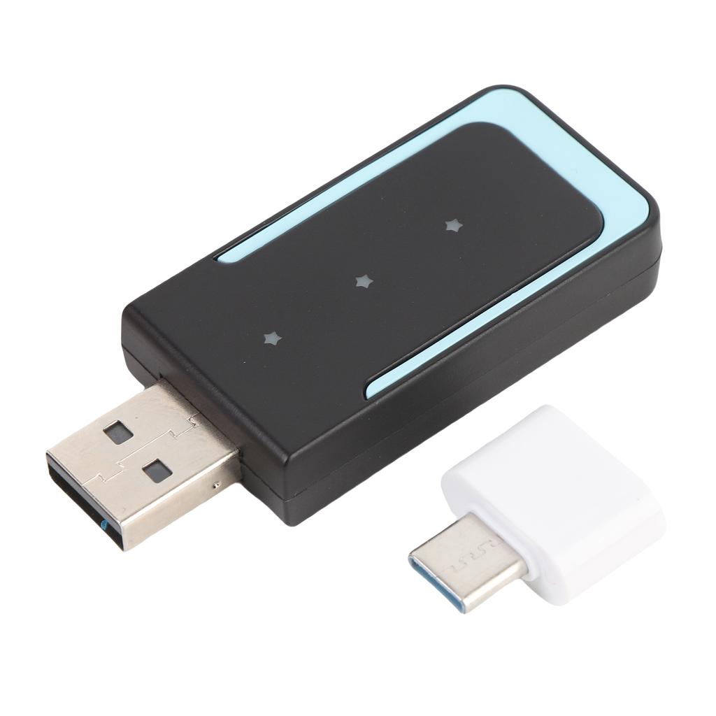 2 In 1 Support for CarPlay Wired To Wireless Adapter Support for Android Auto Bluetooth 5.0 WiFi Plug and Play Car