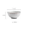Exquisite Ceramic Plates Custom Christmas Tableware Home Dessert Steak Plates Noodle Bowls Kitchen Ceramic Fruit Salad Bowls