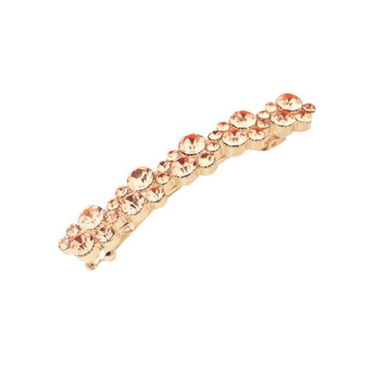 Fashion Women Hair Clip Faux Pearl Rhinestone Barrettes Hairpin Spring Headwear 4