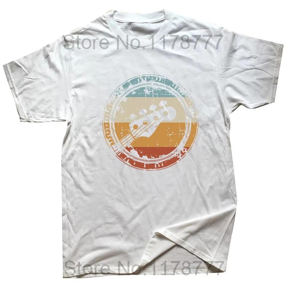Funny Bass Player Guitar Guitarist Music School Vintage T Shirts Streetwear Short Sleeve Birthday Gifts Summer Style T-shirt