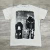 Vintage Crystal Castle Band Album Unisexs Tshirt Summer Unisexs and Womens Loose and Breathable Tshirt Top