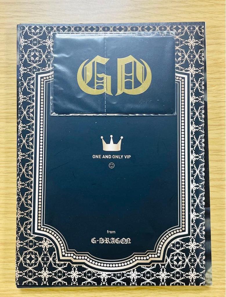 [USED] G-DRAGON ONE OF A KIND Gold Edition