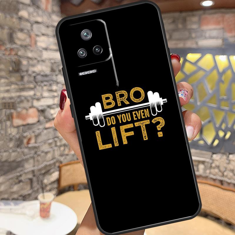 Motivierendes Fitness-Case für Xiaomi 13 14 15 Ultra 11T 12T 13T 14T Pro POCO X7 Pro X3 X5 X6 M6 F5 F6 Pro Hülle