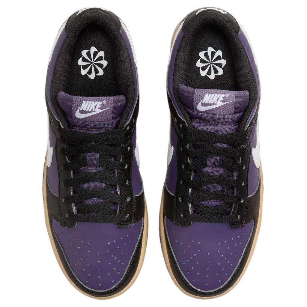 Nike Dunk Low Next Nature Dark Raisin Damen-Sneaker Lila Weiß Schwarz DD1873-500