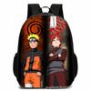 Naruto Peripheral Schoolbag Naruto Sasuke European and American Elementary and Middle School Students Backpack Cartoon Animation Computer Bag