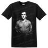 Michel Platini Soccer Legend Portrait T Shirt French Football Fan Graphic Tee