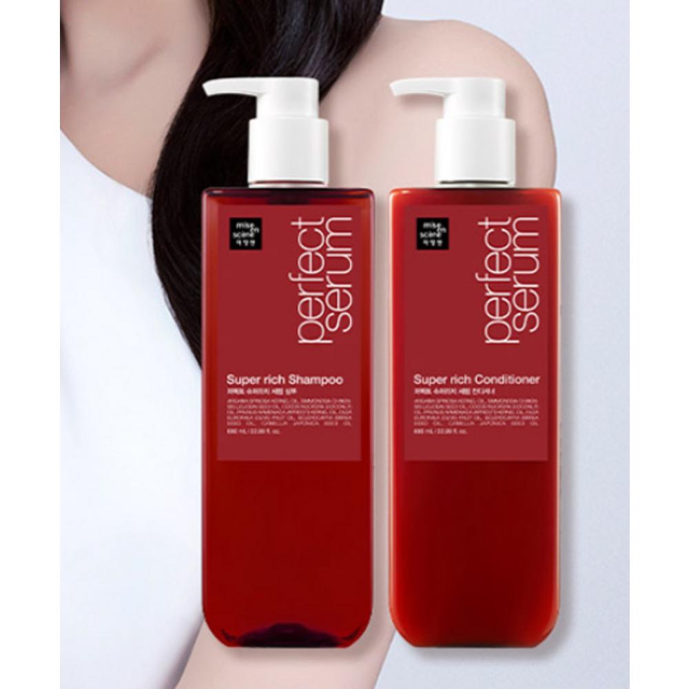 Mise-en-scène Perfect Super Rich Serum Shampoo, 680ml, 2 ea.