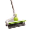 ABBP-Floor Scrub Brush With Long Handle, Stiff Bristle Scrubber For Cleaning Bathroom, Patio, Pool, Kitchen, Wall