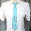 Uniform Ties For Janpanese JK Uniform Cosplay Accessory Neckwear Jk Seifuku Anime Necktie with Rhinestones Metal Chain