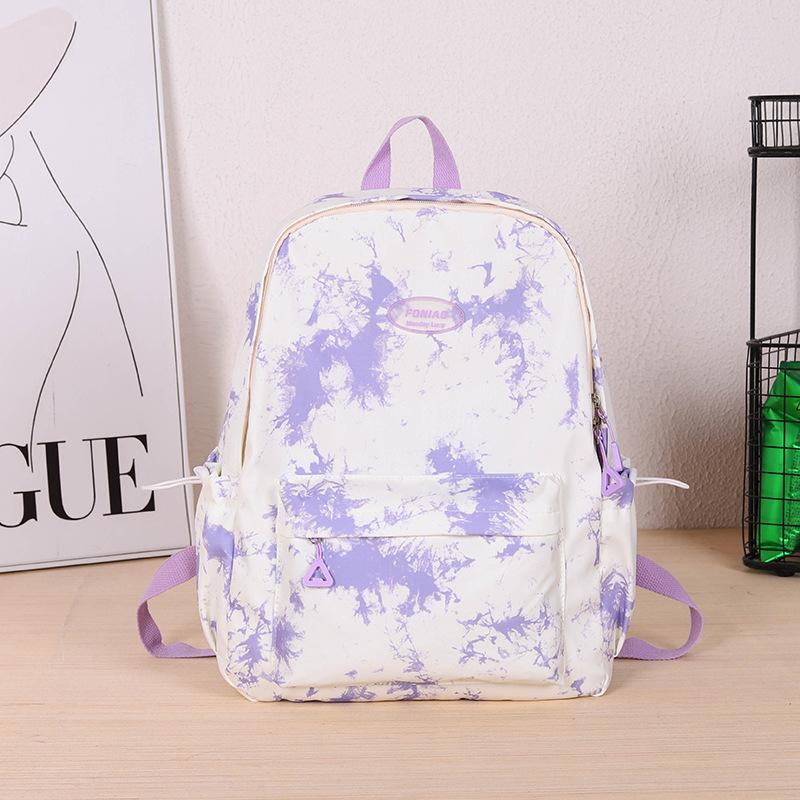 School Bag Female College Student Niche Design Sense High School Student Backpack Female Fashion Travel Commuter Backpack
