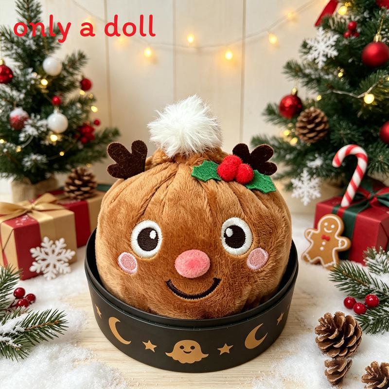 Plush Pumpkin And Christmas Tree Relief Toys With Soft Pp Cotton For Kids And Adults