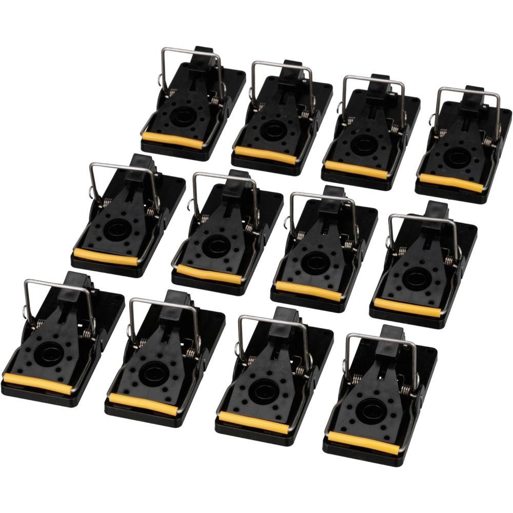 

6 упаковок мышеловки, ловушки для мышей, которые работают с силой человека, убийцы мышей, ловушки мышей, быстрой эффективной санитарной обработки 12Packs