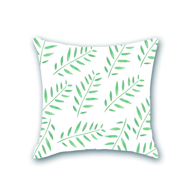 Nordic Floral Soft Pillowcase for Sofa, Office, or Bedside Decor