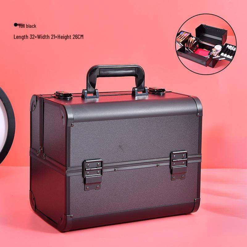 Geantă Profesională pentru Artiști de Machiaj cu Capacitate Mare: Perfect pentru Extensii de Gene, Manichiură, Tatuaj Sprâncene și Mai Mult