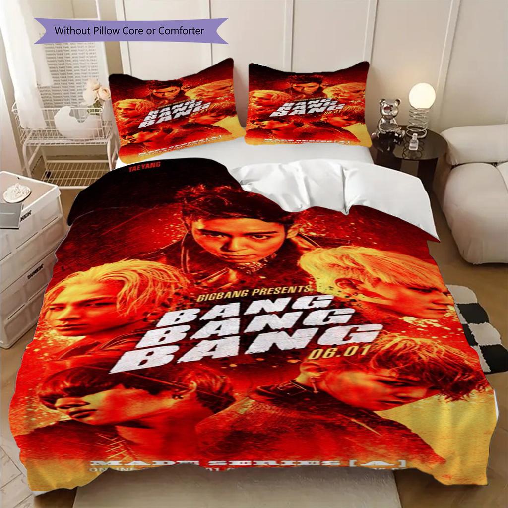 Big Bang Last Dance Concert Poster Bedding 1 Duvet Cover 2 Pillowcase Without Core Christmas Birthday Gift Soft And Comfortable