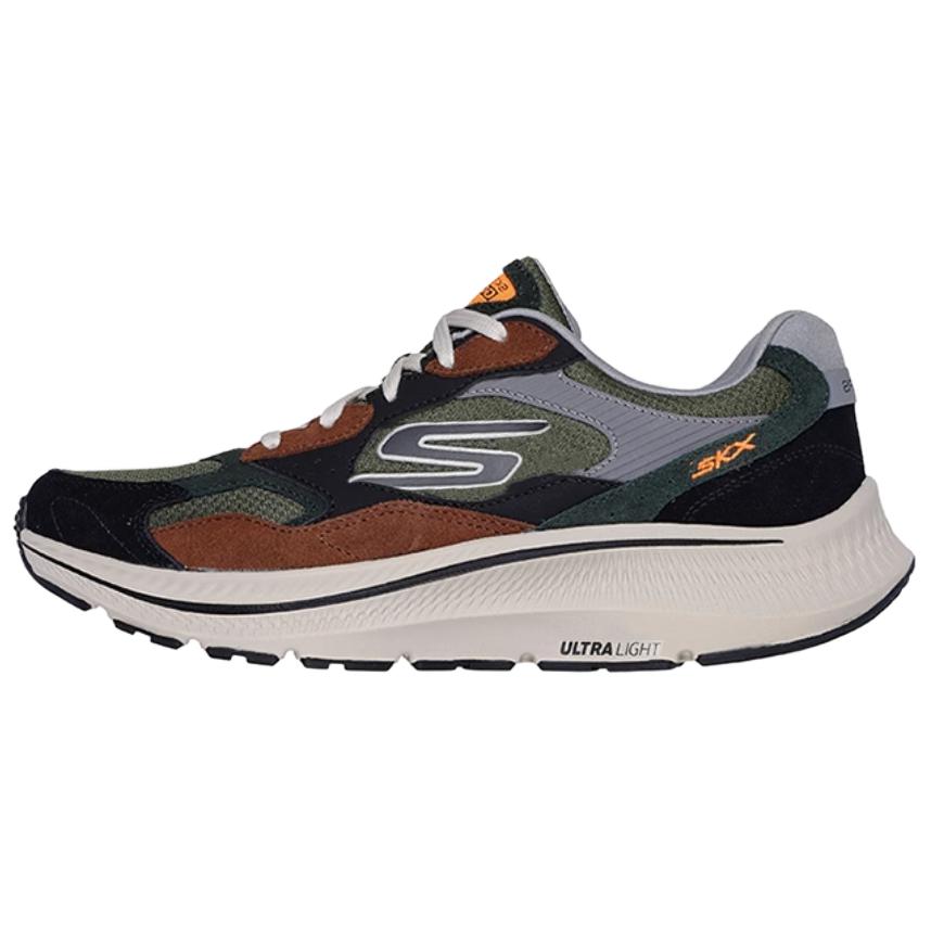 Skechers Go Run Comfortable Low-Top Casual Running Shoes Men sneaker Black Green Brown 220872-OLV 41