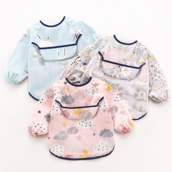 

Нагрудник с длинными рукавами Ally Home Pocket, кошачий красный, 1 шт.