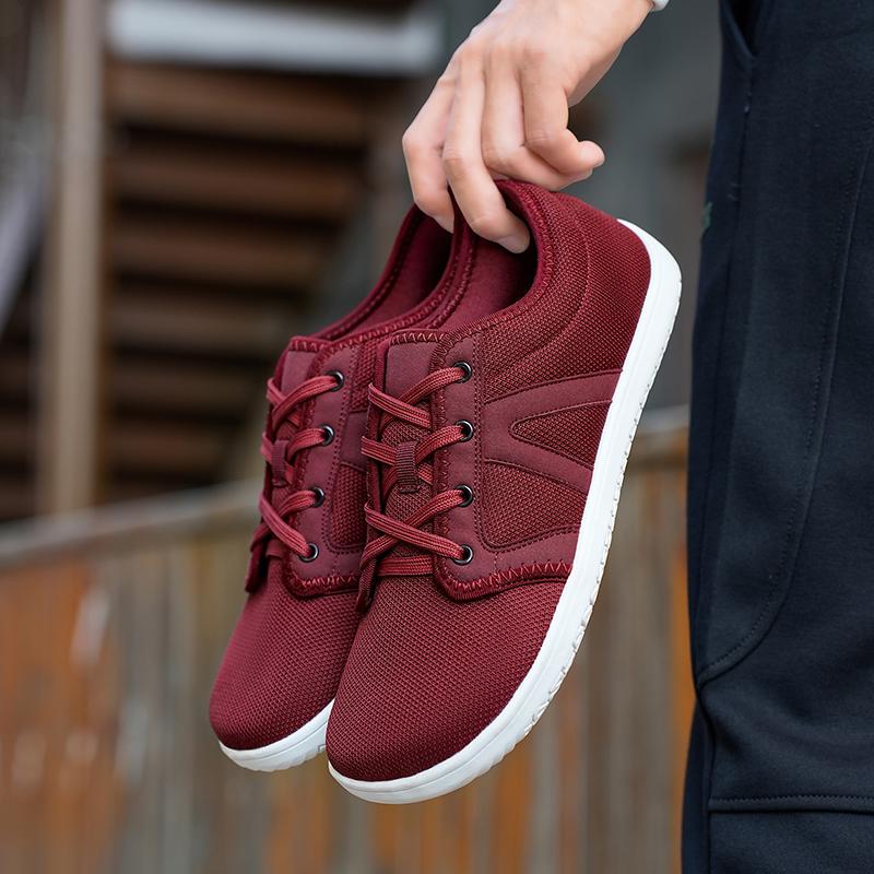 Męskie Letnie Mokasyny z Szerokim Noskiem, Siateczkowe Buty Casualowe, Oddychające Męskie Sneakersy, Modne Męskie Outdoorowe Buty do Chodzenia, Gumowe Płaskie Buty do Jazdy