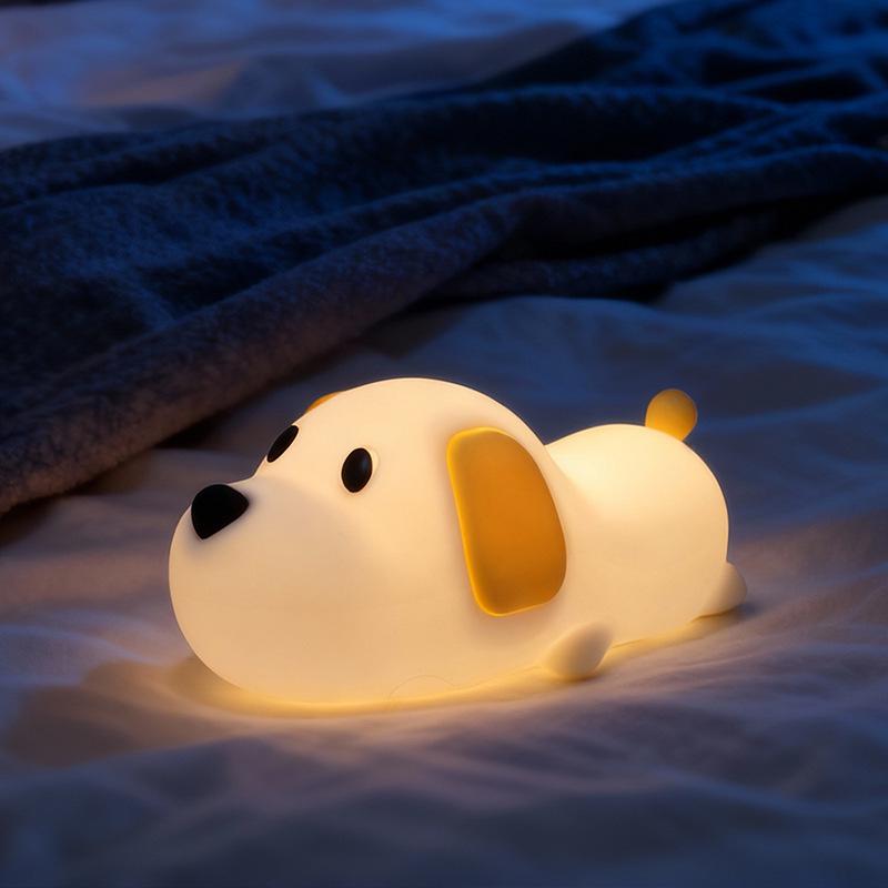 Rechargeable Cute Duck Silicone Night Light - Bedside & Atmosphere Lamp