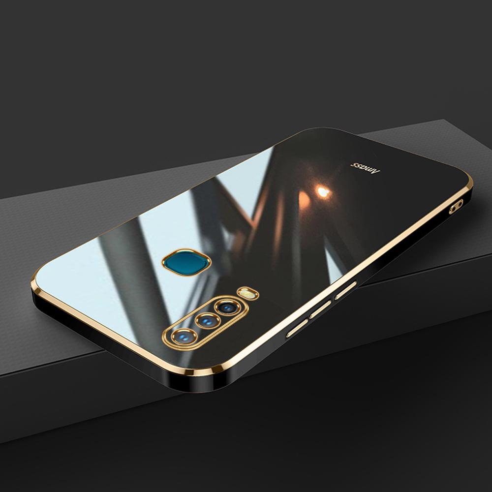 

Для Vivo Y17 чехол Роскошный квадратный чехол Vivo Y15 Y12 Y3 U3X U10 чехол для телефона противоударный силиконовый чехол-накладка Fundas For Vivo Y17&Case & Strap