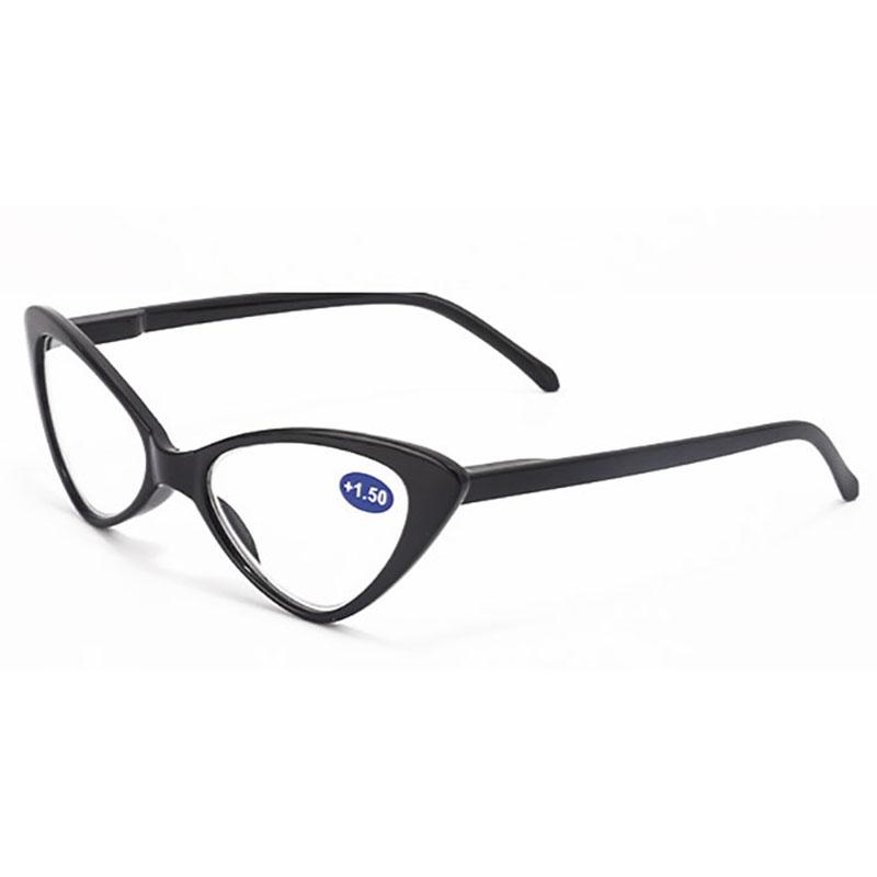 Cat Eyes Reading Glasses Ultalight Small Frame Clear Lens Fashion Glasses Presbyopic Eyeglasses For Women&Men With +1.0to+4.0