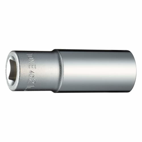 TONE Deep Socket (Bihexagonal) 4D-21L Drive Angle 12.7mm (1/2") Width across flats 21mm