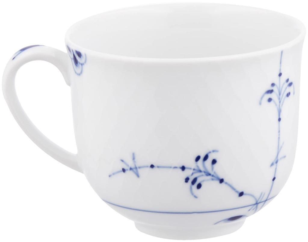 [Officially Imported] Royal Copenhagen Blue Palmette Cup & Saucer 240ml, Wedding Gift, Product Number 1017412