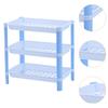 Countertop Storage Rack Tabletop Display Shelf Large Capacity Seasoning Rack Desk Bookshelf Home Organizer for Living Room
