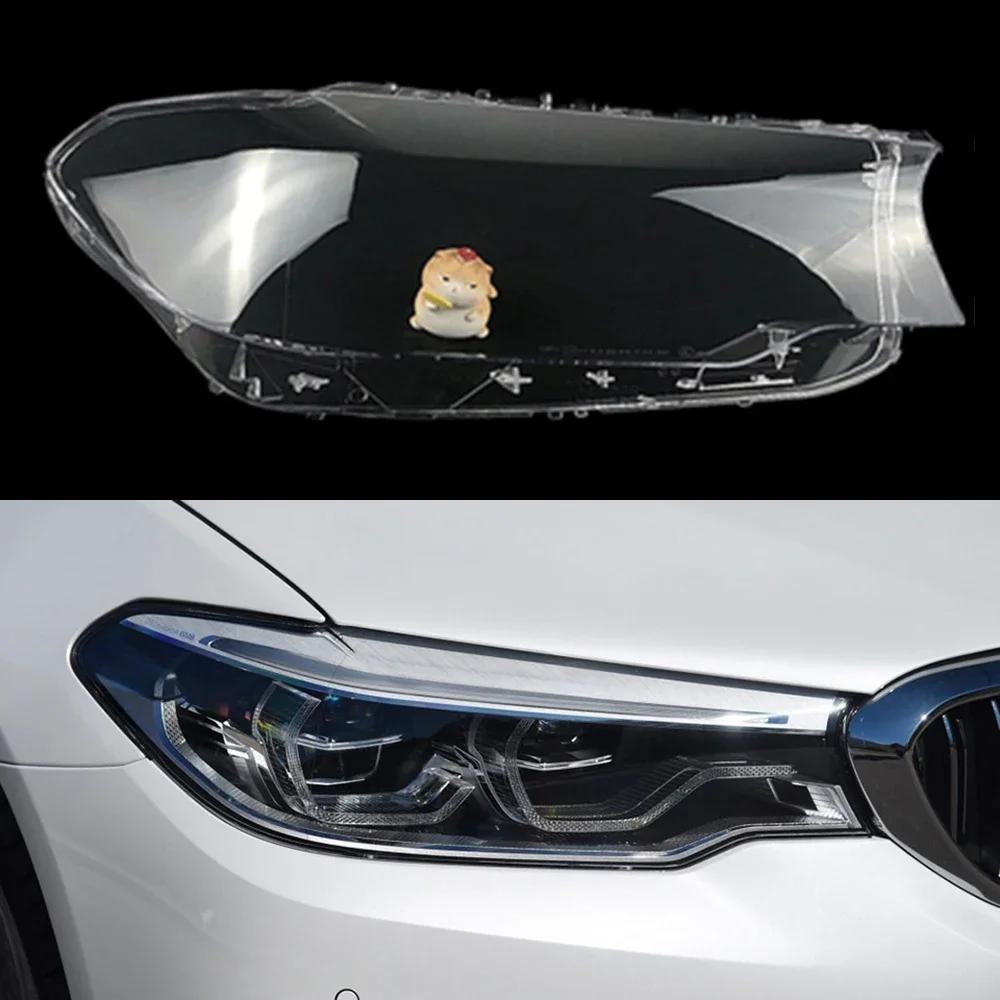 TXDQ1 Car Glass Headlight Cover HeadLamp Lens Caps Lampshade Shell For BMW 5 Series G30 G38 520i 523i 525i 528i 530i 2018 2019 2020