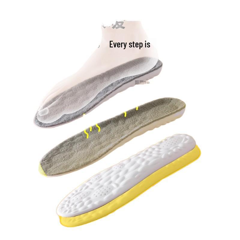 Plyšové vložky s pocitem našlápnutí: Samet připravený na zimu, zesílený, odolný proti zápachu a absorbující pot pro muže a ženy