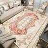 Pink Luxury Soft Carpets for Living Room Large Area Rugs Non-slip Easy Washable Floor Mat Bedroom Decor