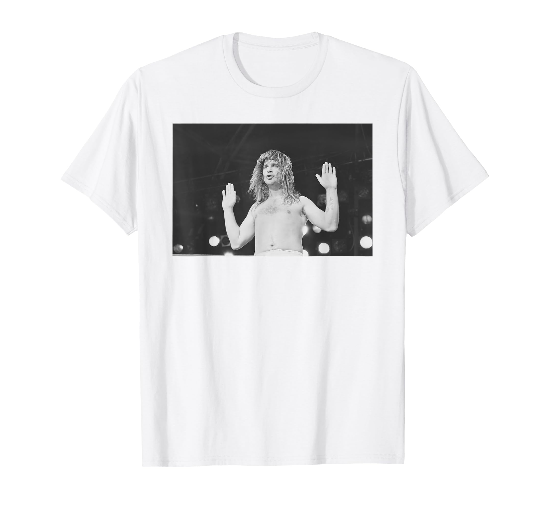 

Black Sabbath singer Ozzy Osbourne Blizzard of Ozz solo tour T-shirt