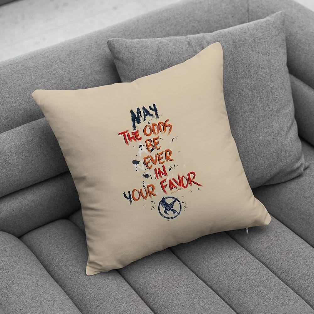 The HHunger GGames Print Pattern Sofa Cushion Cover Pillowcase Home Party Car Bedding
