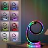 1 Stück LED Spiral Kunst Tischlampe RGB Atmosphärenlicht Mehrfachmodus Dimmbar USB Stromversorgung Steuerung Geeignet für Desktop Dekoration TV, esp