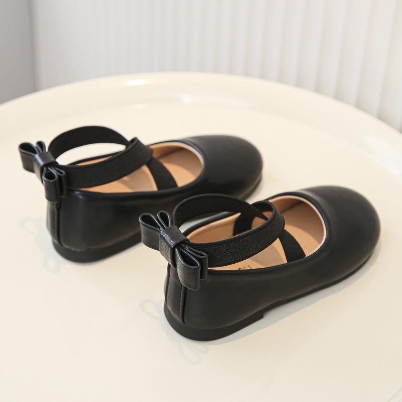 Zapatos de Baile para Niñas y Bailarinas de Princesa Zapatos de Cuero para Niños para Actuaciones, Zapatos de Suela Blanda de Boca Baja para Niños Pequeños y Jóvenes