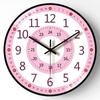 8Inch Cartoon Wall Clock For Kids Early Education Telling Time Teaching Clock With Easy To Read Number Time Management