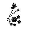 Luxury Design Wall Clock Stylish Acrylic Silent Mechanism Aesthetic Wall Decor for Living Room Bedroom Office