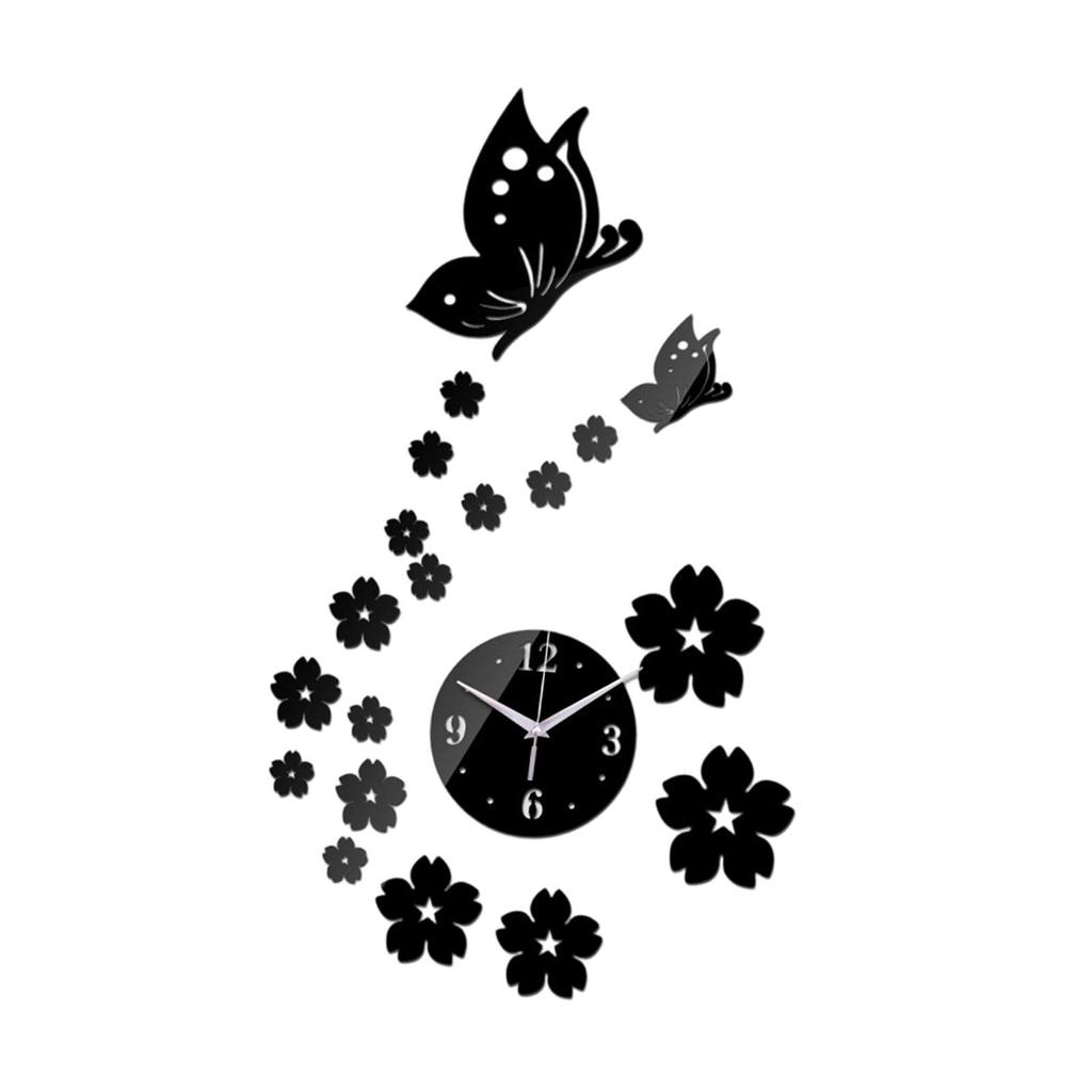 Luxury Design Wall Clock Stylish Acrylic Silent Mechanism Aesthetic Wall Decor for Living Room Bedroom Office