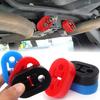 Lifting Towing Wheel Muffler Support Shock Absorber Automobile Universal Two Holes Exhaust Pipe Hanger Cushion Rubber Parts